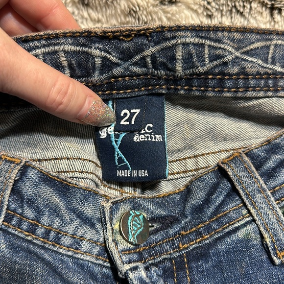 Genetic Denim distressed jeans size 27 - Picture 7 of 7